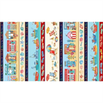 Michael Miller - Sea La Vie - for Shore Stripe, Multi