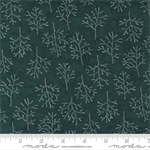 Moda - Warm Winter Wishes - Winter Trees, Spruce Green