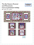 Quilting Treasures Pattern - Tis The Season 56^x23^ Runner & Placemats 17^x13.5^