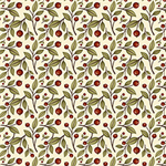 Quilting Treasures - Harvest Greetings - Leaf Berry, Cream