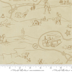 Moda - Saddle Ranch - Western Toile, Trail Dust