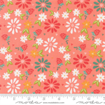 Moda - Raspberry Summer - Sping Florals, Carnation