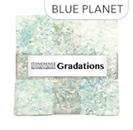 Northcott - Stonehenge Gradations Tiles - 42 - 10^ Tiles, Blue Planet