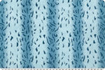 Shannon Fabrics - Luxe Cuddle - Seal Falcon, River