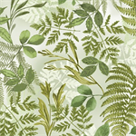 Benartex Traditions - 108^ Fern Fantasy, Sage