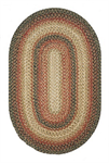 Braided Rug - Russet, 8' X 10' (Oval)