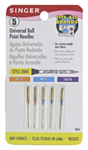 Singer - Universal Ball Point Needles - 5 pk - Sizes 80/90/100