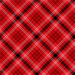 Henry Glass - Snow Crew - Bias Large Plaid, Red