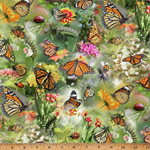 Hoffman California - Mariposa Masterpiece - Butterflies, Meadow