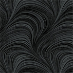 Benartex - Wave Texture - Black