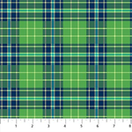 Northcott - Piccadilly - Large Plaid, Green/Multi