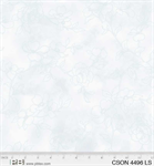 P & B Textiles - Chickadee Songs - Tonal Floral, Light Blue