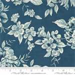 Moda - 108^ Sandalwood - Large Floral, Indigo