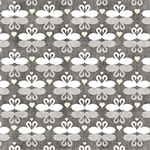 Quilting Treasures - I Do - Swans, Dark Gray