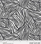 P & B Textiles - On Safari - Zebra Print, Black & White