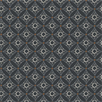 Blank Quilting - Zanzibar - Geometric, Charcoal