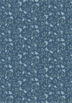 Lewis & Irene - Water Garden - Wild Harmony, Navy Blue