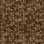 Quilting Treasures - Cotton Tails - Basket Weave, Brown