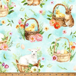 Hoffman California - Easter Wonder - Animals in Baskets, Breeze