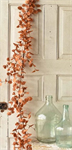 Garland - Penny Leaf 6', Red