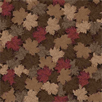 Timeless Treasures - The Great Outdoors - Packed Leaves, Multi