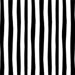 Robert Kaufman - Celebrate Seuss! - Stripes, Black/White