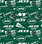 Fabric Traditions - NFL - 44^ New York Jets, Green