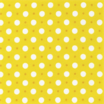 Robert Kaufman - Time Well Spent Flannel - Dots, Sunshine