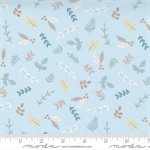 Moda - Little Ducklings - Foliage Sprigs, Blue