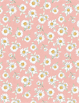 Wilmington Prints - Daisy Days - Daisies, Pink