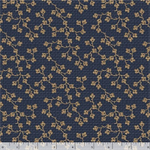 Marcus Fabrics - Indigo Neutrals - Blossom, Navy