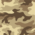 Quilting Treasures - Camo - Camo, Brown