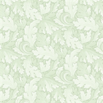 Benartex - Traditions - All About Daisies - Twirling Leaves, Light Green