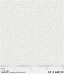 P & B Textiles - Ramblings 13 - Sprinkles, White on White