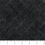 Northcott - Dots & Dashes Flannel - Texture, Black