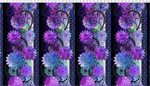 In The Beginning - Dazzle - Border, Purple