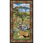 Michael Miller - Serengeti Plains - 24^ Panel, Multi