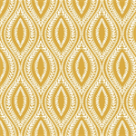 Quilting Treasures - Hideaway - Carino Geometric, Gold