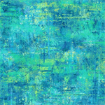 Quilting Treasures - Vibe - Mottled Blender, Turquoise