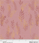 P & B Textiles - Desert Blooms - Tonal Leaf Stems, Purple