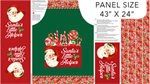 Northcott - Peppermint Candy - Child's Apron, Pine/Multi