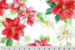 Shannon Fabrics - Cuddle Prints - Perfect Poinsettia, Scarlet