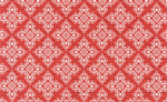 Quilting Treasures - Nantucket - Diagonal Square Designs, Red