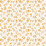 Clothworks - Stephanie - Daisies, Cream