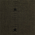 Diamond Textiles - Primitive Stars - Indigo Granite with Black Stars