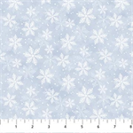 Northcott - Snow Much Fun Flannel - Snowflakes, Light Blue