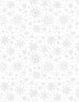 Wilmington Prints - Baking Up Joy - Snowflakes, White