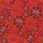 Robert Kaufman - Venice - Large Floral, Red