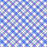 Studio E - Hydrangea Garden - Digital - Plaid, Cobalt