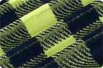 Shannon Fabrics - Luxe Cuddle - Buffalo Check, Lime/Ink